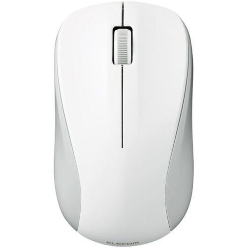 エレコム M-BY11BRKWH マウス Bluetooth IRLED 3ボタン Mサイズ 抗菌 ホワイト