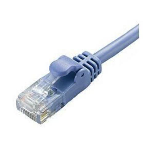 エレコム LD-GPY/BU2 CAT6準拠 Gigabit やわらかLANケーブル ヨリ線 ブルー 2m