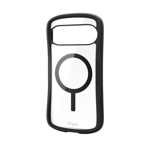エレコム PM-P252GRPFMBK Google Pixel 10/10 Pro Grippy ハイブリッドケース フレームカラー MAGKEE