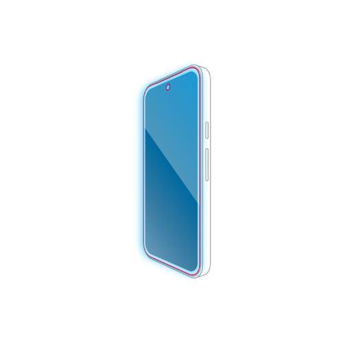 エレコム PM-P251FLGOBL Google Pixel 9a ガラスフィルム 画面内指紋認証対応 BLカット Gorilla(R) 薄型 表