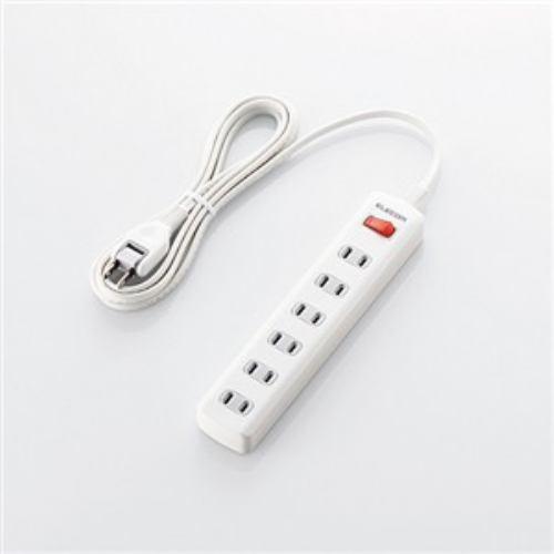 エレコム T-K3A-2625WH 一括スイッチ付 雷ガードタップ 2.5m