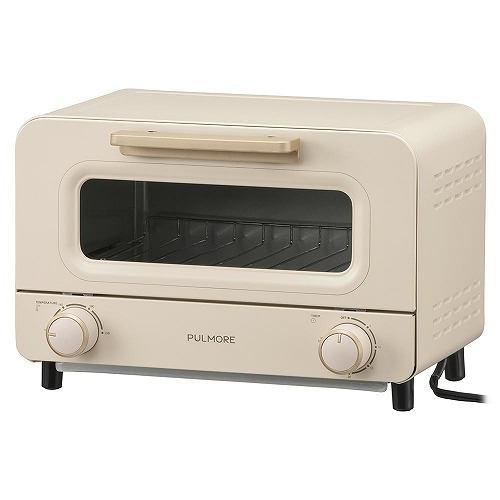 オーム電機 COK-POT11A-W PULMORE オーブントースター 食パン2枚焼き対応 上下ヒーターで両面焼ける くず受けトレイ付 1000W