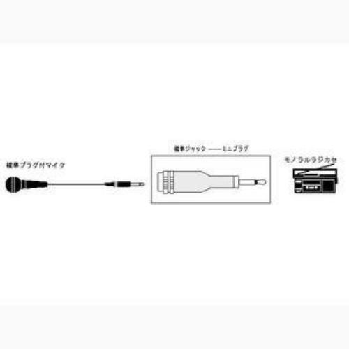 JVC ミニプラグ⇔標準ジャック AP-110A