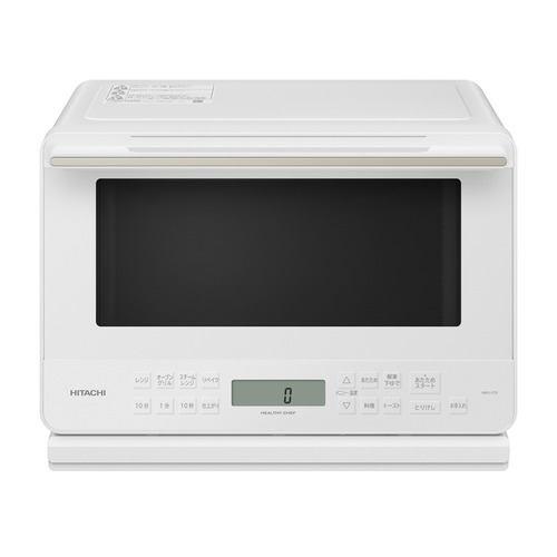 日立 MROS7D スチームオーブンレンジ 27L コンパクト設計 ホワイト