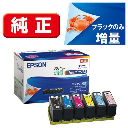 EPSON KNI-6CL-M インクカートリッジカニ 6色パックM(黒のみ増量)
