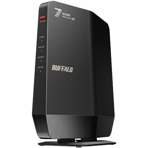 BUFFALO WSR6500BE6PBK Wi-Fi 7(11be)対応デュアルバンドWi-Fiルーター MU-MIMO対応 ビームフォーミング