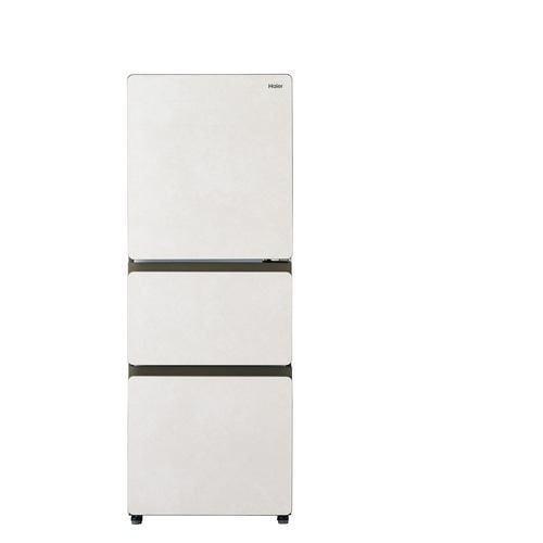Haier 冷蔵庫 325L 右開き 3ドア 鮮度キープ冷凍 大容量野菜室 フレッシュルーム JR-CVM33A-W ホワイト系