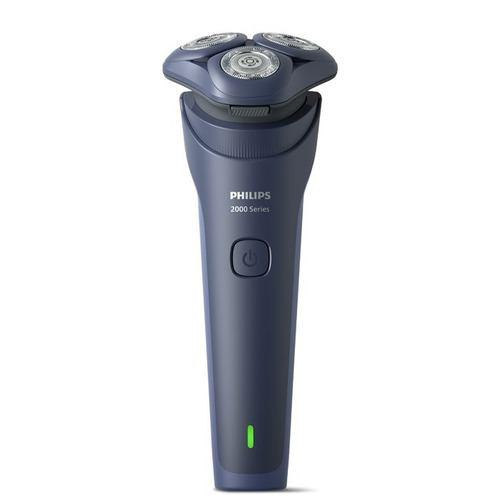 PHILIPS S2883/00 ウェット&ドライ電動シェーバー 回転刃 6Dフレックスヘッド搭載 USB充電 ダークブルー