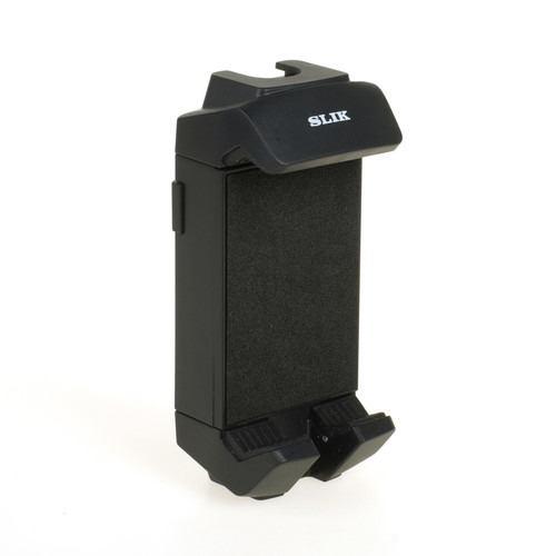 スリック スマホタブレットホルダーワイド 三脚取付用 ブラック