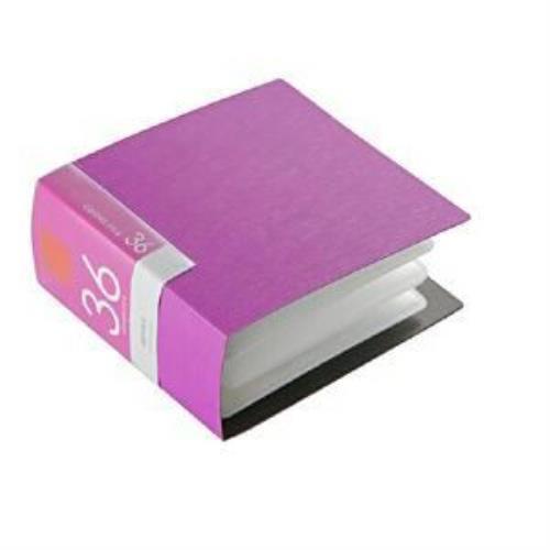 バッファロー BSCD01F36PK CD DVDファイル ブックタイプ 36枚収納 ピンク
