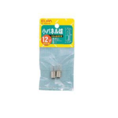 ELPA G-3001H 小パネル球 12V BA9S クリア 2個入