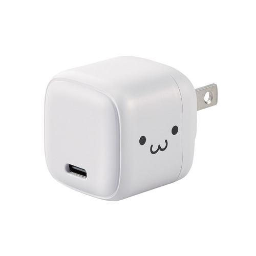 エレコム MPA-ACCP7320WF USB Power Delivery 20W AC充電器(USB Type-C×1) スマホ・タブレット対応