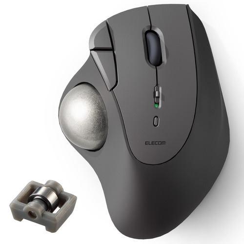 【推奨品】エレコム M-IT11BRBK Bluetooth5.0トラックボール IST 5ボタン ベアリングモデル ブラック