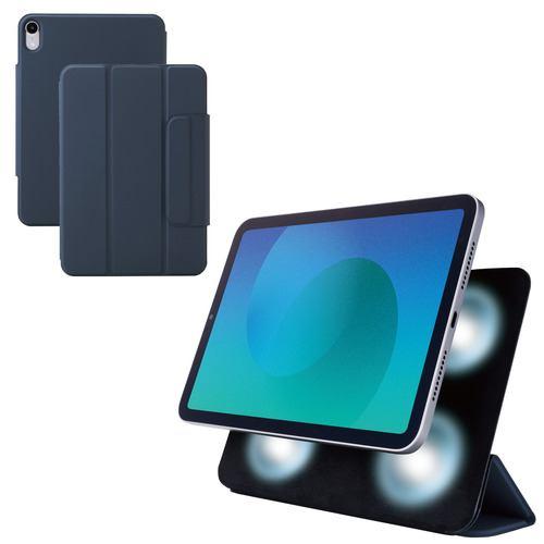 エレコム TB-A25SWVPF2NV iPad mini ケース 8.3インチ ( A17 Pro ) / 第6世代 マグネット着脱フラップ 2ア