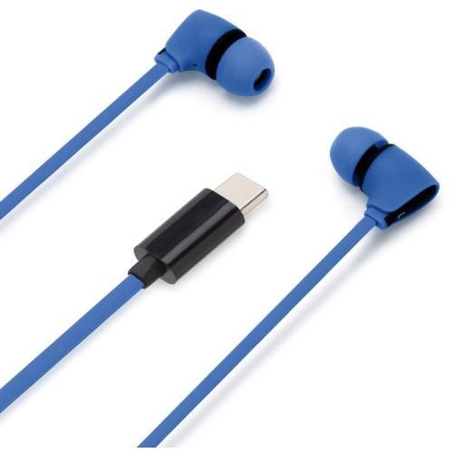 PGA PG-SECE4BL2 USB Type-Cコネクタ ステレオイヤホン カナルタイプ Premium Style コード長1.2m ブルー 