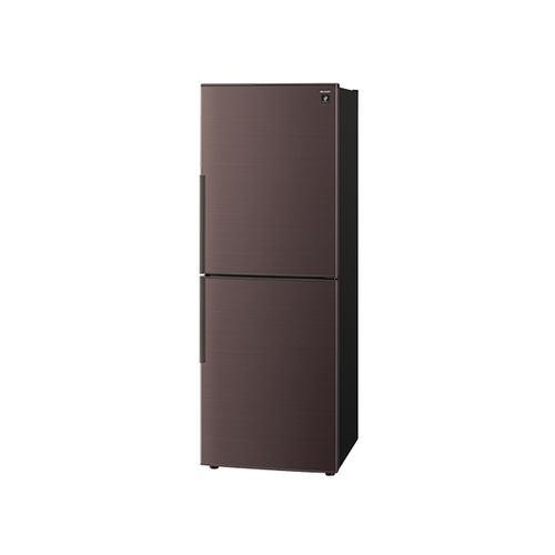 シャープ SJ-PD28R-T 2ドアドア冷蔵庫 (280L・右開き) アコールブラウン