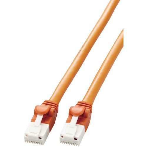 エレコム LD-GPAT/DR3/RS Cat6対応ツメ折れ防止LANケーブル 3.0m オレンジ LDGPAT/DR3/RS