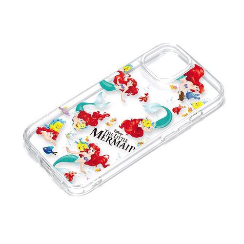 PGA PG-D23APT11ARL iPhone15 クリアハイブリッドケース Premium Style アリエル PGD23APT11ARL