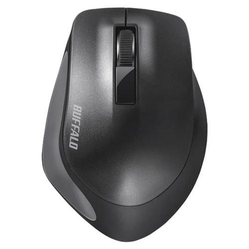 バッファロー BSMBW300MBK Premium Fitマウス無線/BlueLED光学式/静音/3ボタン/Mサイズ ブラック