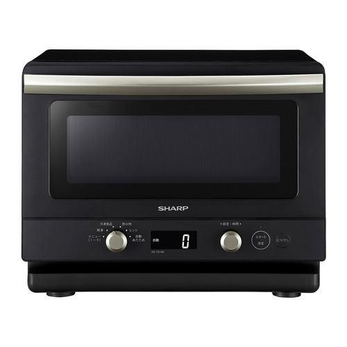 シャープ RE-TD186-B 単機能レンジ らくチン!センサー搭載 フラット庫内 18L ブラック