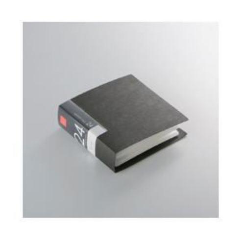 バッファロー BSCD01F24BK CD DVDファイル ブックタイプ 24枚収納 ブラック