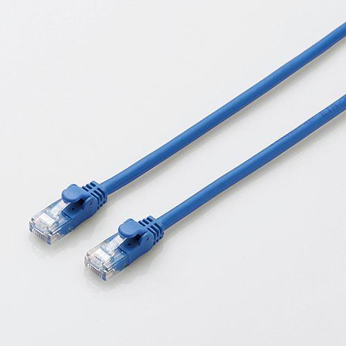 エレコム LD-GPAY/BU15 カテゴリー6A対応LANケーブル(やわらか) ブルー 15.0m