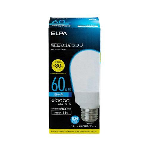 ELPA EFA15ED/11-A061 電球形蛍光灯A形 60W形