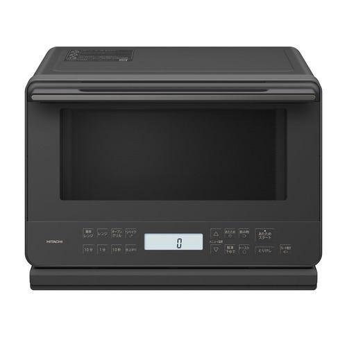 日立 MRO-S7E スチームオーブンレンジ 外して丸洗いテーブルプレート採用 リベイク機能搭載 チャコールグレー 2026年モデル