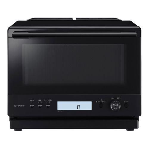 シャープ RE-WF306-B 過熱水蒸気オーブンレンジ 熱風コンベクション機能搭載 フラット庫内 30L ブラック