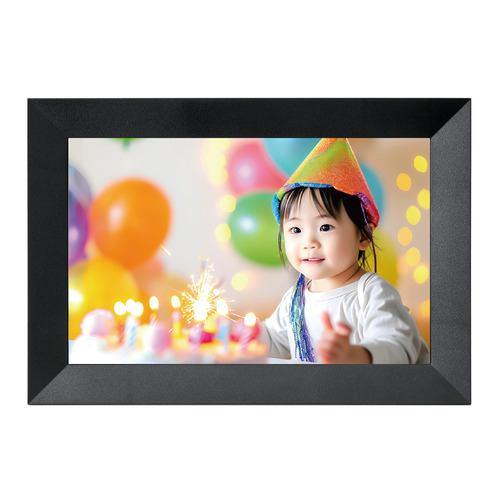浅沼商会 DCF-010V(E) Wi-Fiデジタルフォトフレーム 10.1型TFTタッチスクリーン液晶搭載
