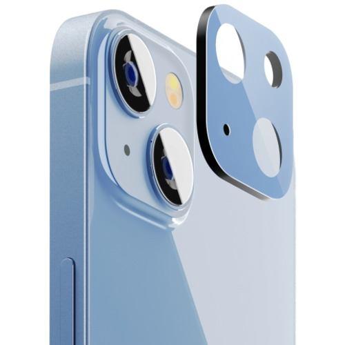 PGA PG-22RCLG23BL iPhone 14/14 Plus用 カメラフルプロテクター ブルー PG22RCLG23BL