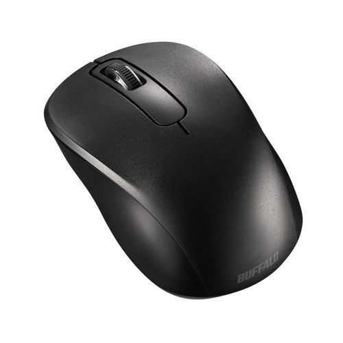 BUFFALO BSMRB010BK ワイヤレス 3ボタンマウス Bluetooth対応 ブラック