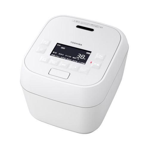 東芝 RC-6MGX(W) 真空IH炊飯器 炎 匠炊き 3.5合炊き ミルキーホワイト