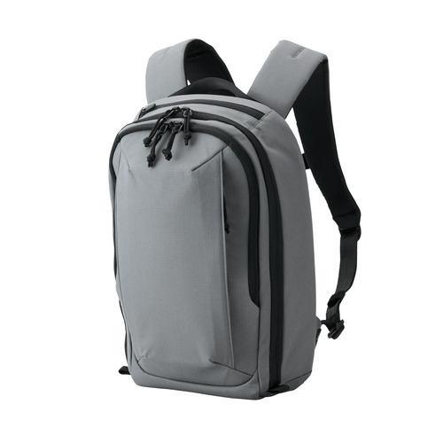 エレコム BM-MNLBP04DGY リュック ビジネスリュック 14L 撥水 多収納 PC14インチ対応 MNL チャコール