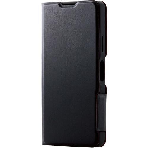 エレコム PM-X223PLFUBK Xperia Ace III(SO-53C/SOG08)/レザーケース/手帳型/UltraSlim/薄型/磁石