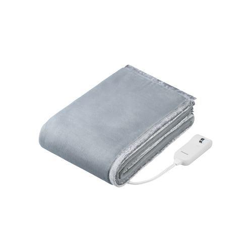 パナソニック DB-RMH11M-H 電気かけしき毛布 マイクロファイバー 室温センサー搭載 丸洗いOK シングルMサイズ グレー