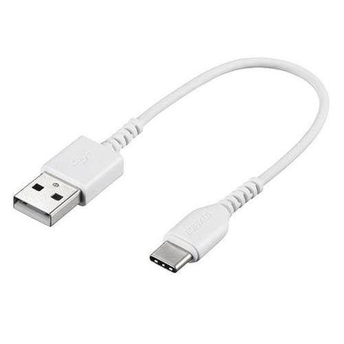 バッファロー BSMPCAC101WH USB2.0ケーブル(Type-A to Type-C) ホワイト 0.1m