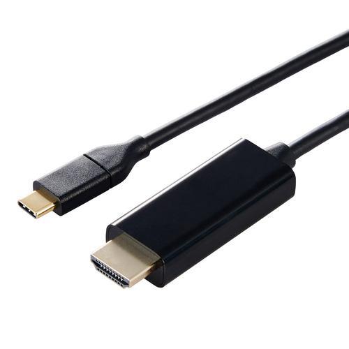 エレコム MPA-CHDMI30BK3 USB-C HDMI 変換ケーブル 3m 4K/60Hz対応 Windows Mac スマホ タブレット対応
