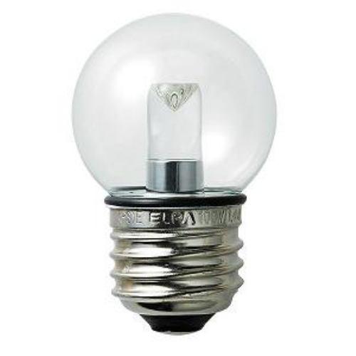 ELPA LED電球 ミニボール球G40形 クリア電球色 LDG1CL-G-GWP256