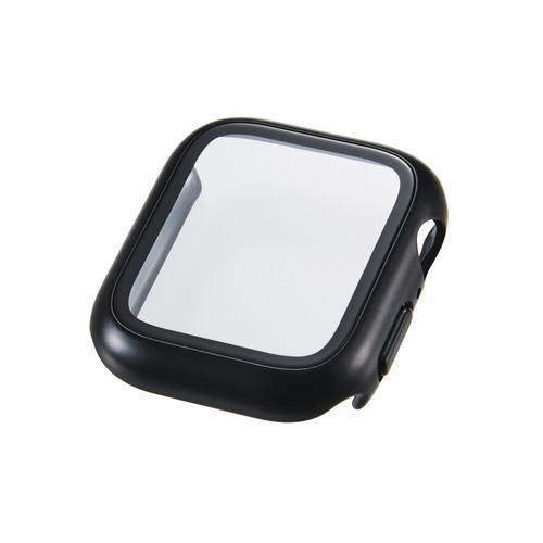 エレコム AW-25EFCGPBK アップルウォッチ カバー Apple Watch SE 第3 / 第2世代 40mm 10H メタリック 指紋防