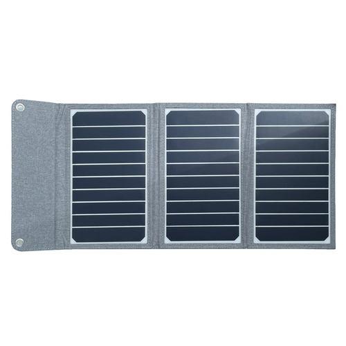 エアージェイ AJ-NSOLAR16W GY ポータブルソーラー充電器16W グレー