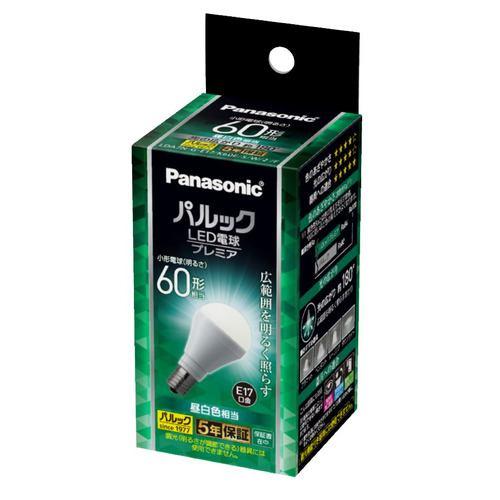 パナソニック LDA7NGE17K60ESW2F パルック LED電球 プレミア 6.7W 昼白色相当 小形電球タイプ E17口金 広配光タイプ