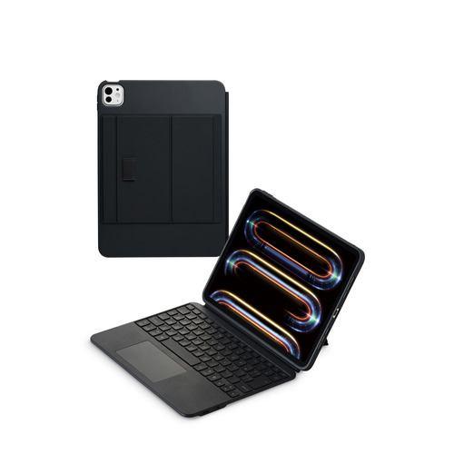 エレコム TK-CA10BPBK 11インチiPad Pro(M4)用 キーボード付きケース Bluetooth対応 ブラック