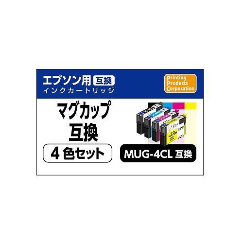 PPC PP-YEICMUG-4P エプソン用互換インク4色セット