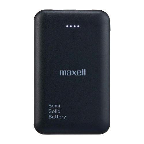 マクセル MPC-CSSB5000BK 【PSE適合品】半固体電池採用モバイル充電バッテリー 5.000mAh ブラック