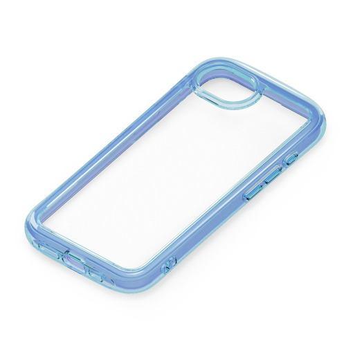 PGA PG-25KAR07BL iPhone 16e用 エアクッションケース ネオンブルー