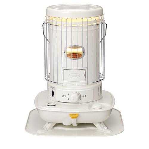 CORONA SL-5126(W) ポータブル石油ストーブ(対流型) 遠赤外線炎筒搭載 電源不要 13畳まで タンク容量6L ホワイト