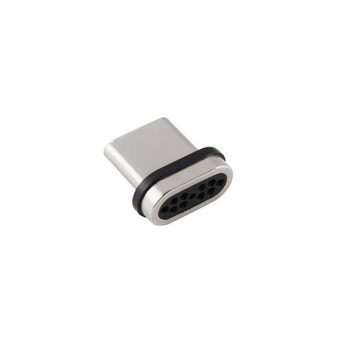 エレコム MPA-CMA USB-C マグネット端子 240W PD対応 着脱式 Type-Cコネクタ ケーブル専用 ブラック