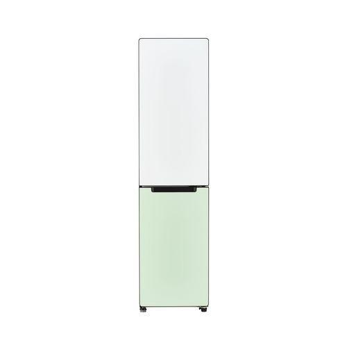 Haier JR-SX21T-WG 冷凍冷蔵庫 2ドア 208L・右開き ホワイト&グリーン