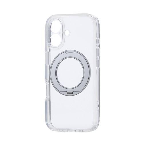 エレコム PM-A25AMGSTKSV iPhone 17 ハイブリッドケース 衝撃吸収 MAGKEEP ワイヤレス充電対応 シルバー